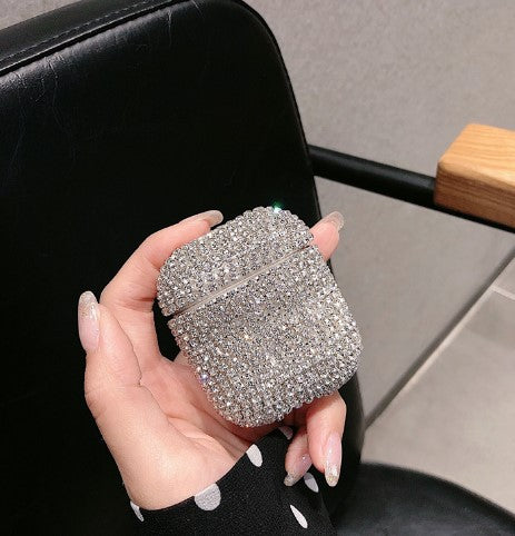 Wholesale Rhinestone Wireless Bluetooth Earphone Cases